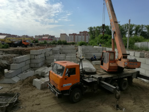 Ход строительства ЖК Ключ г.Магнитогорск, Август 2017