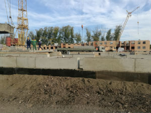 Ход строительства ЖК Ключ г.Магнитогорск, Сентябрь 2017
